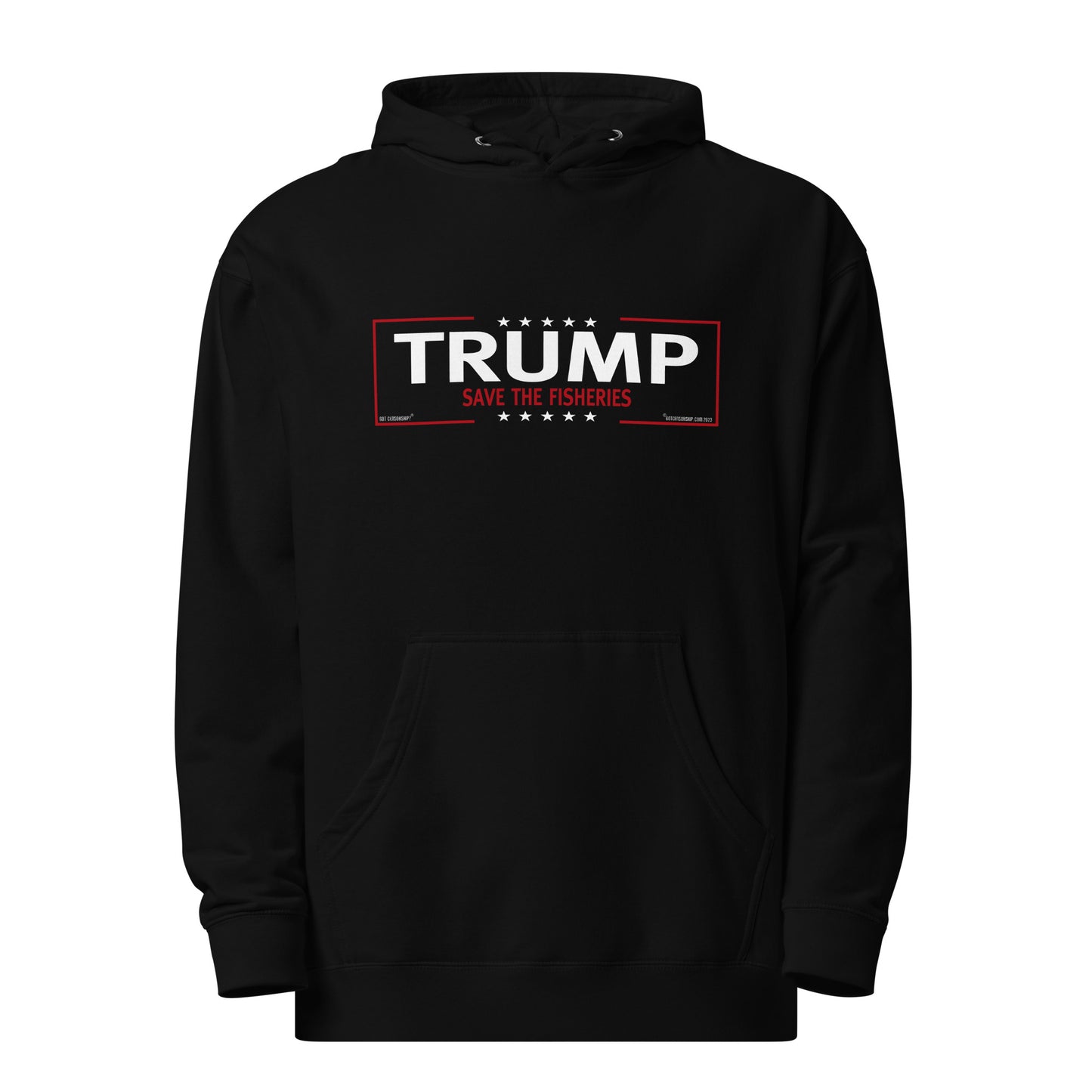 Trump Save The Fisheries Unisex Midweight Hoodie
