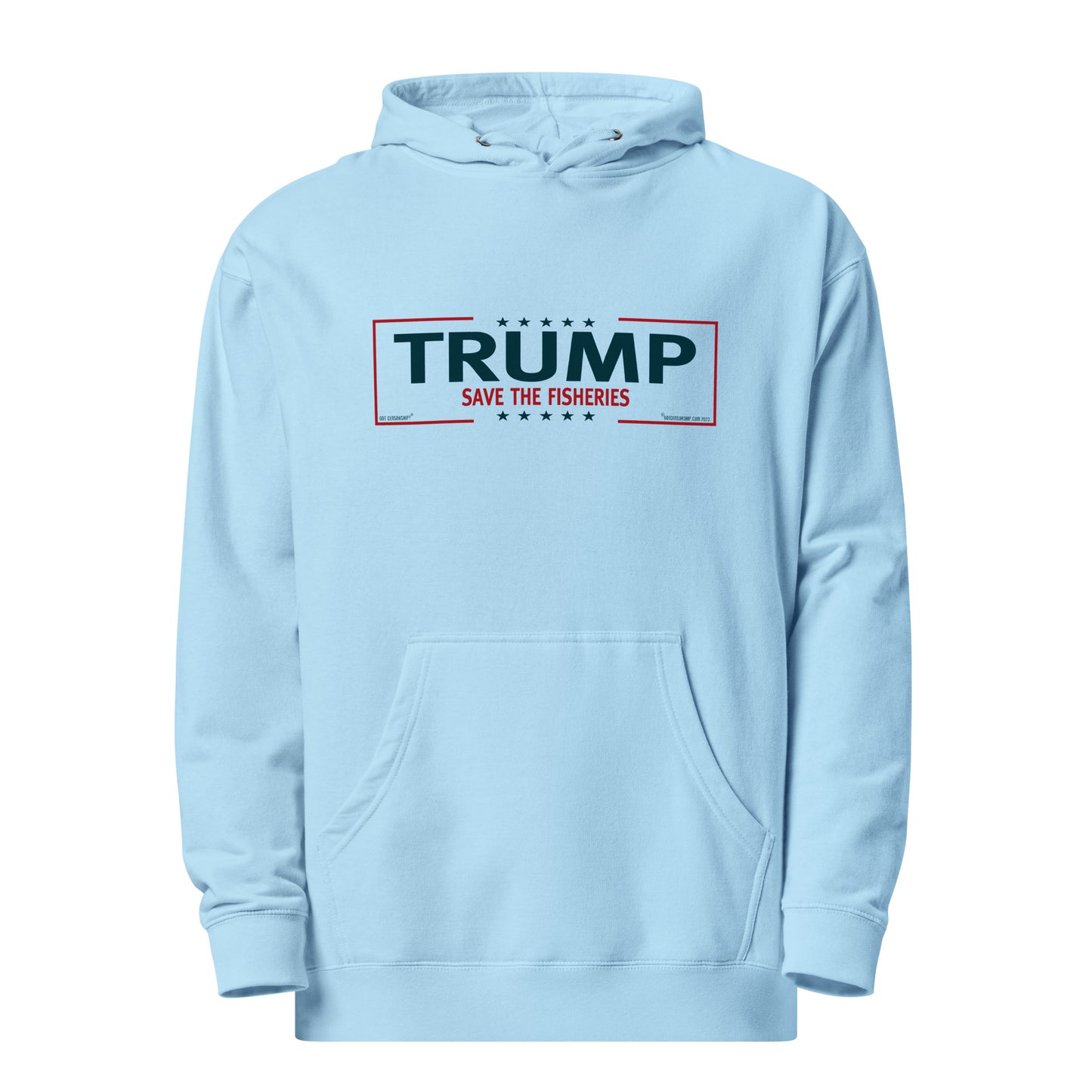 Trump Save The Fisheries Unisex Midweight Hoodie