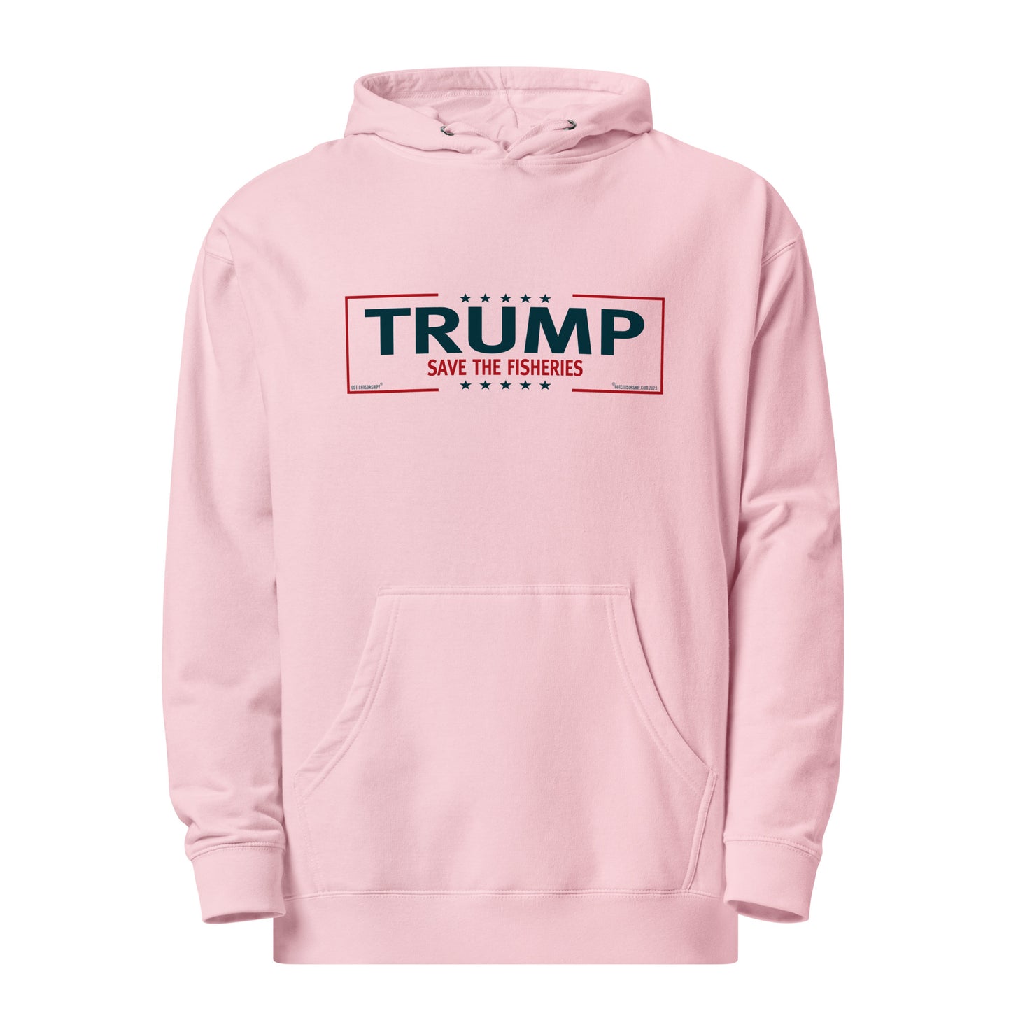 Trump Save The Fisheries Unisex Midweight Hoodie
