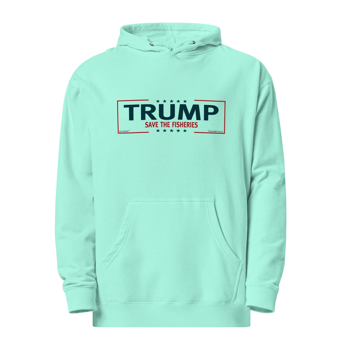 Trump Save The Fisheries Unisex Midweight Hoodie