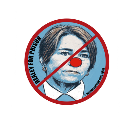 Anti Maura Healey Bumper Sticker Decal (2 pack)
