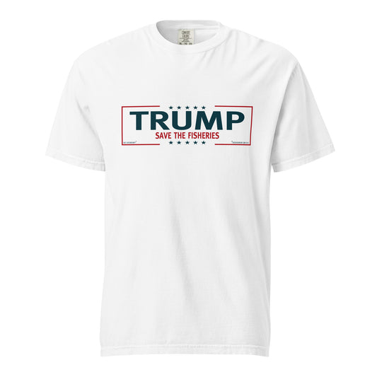 Trump Save The Fisheries Unisex Garment-Dyed Heavyweight T-Shirt